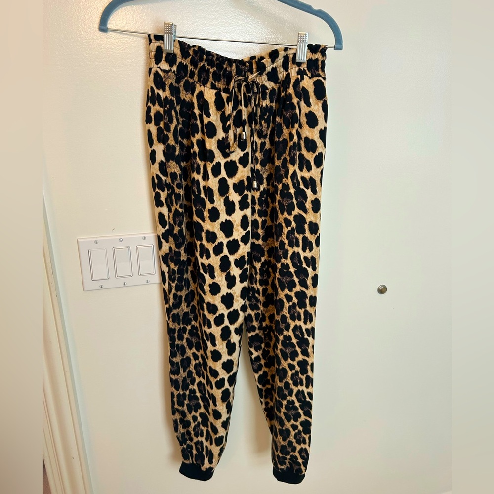 Zara Cheetah Pants- S